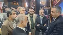 استقبال از حضورگروه شرکت های چادرملو در نمایشگاه کانماین

