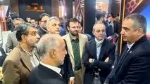 استقبال از حضورگروه شرکت های چادرملو در نمایشگاه کانماین

