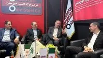 هم‌افزایی صنعت،سرمایه و سیاست برای توسعه تولید؛دیدار نماینده اهواز،مدیران صبا انرژی و گروه ملی فولاد با مدیرعامل فولاد اکسین

