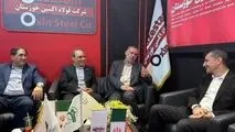 هم‌افزایی صنعت،سرمایه و سیاست برای توسعه تولید؛دیدار نماینده اهواز،مدیران صبا انرژی و گروه ملی فولاد با مدیرعامل فولاد اکسین

