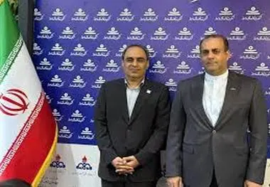 نشست مدیران عامل فولاد اکسین و لوله‌سازی اهواز در نمایشگاه نفت ۱۴۰۴؛تأکید بر هم‌افزایی برای تکمیل زنجیره تولید