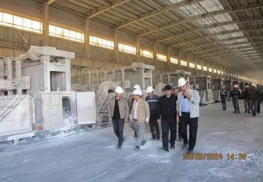 بازدید رییس هیات مدیره و سرپرست شرکت آلومینای ایران از کارخانه شمش آلومینیوم
