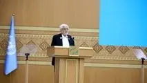 آمریکا با حمایت از رژیم صهیونیستی میز مذاکره را نابود کرد/ دیدگاه جمهوری اسلامی ایران نسبت به مقوله مواصلات منطقه‌ای و بین‌المللی مبتنی بر تعامل و مشارکت و پرهیز از هرگونه رقابت است/ جمهوری اسلامی ایران با توسعه زیرساخت‌های حمل‌ونقل کشور بستر لازم برای 