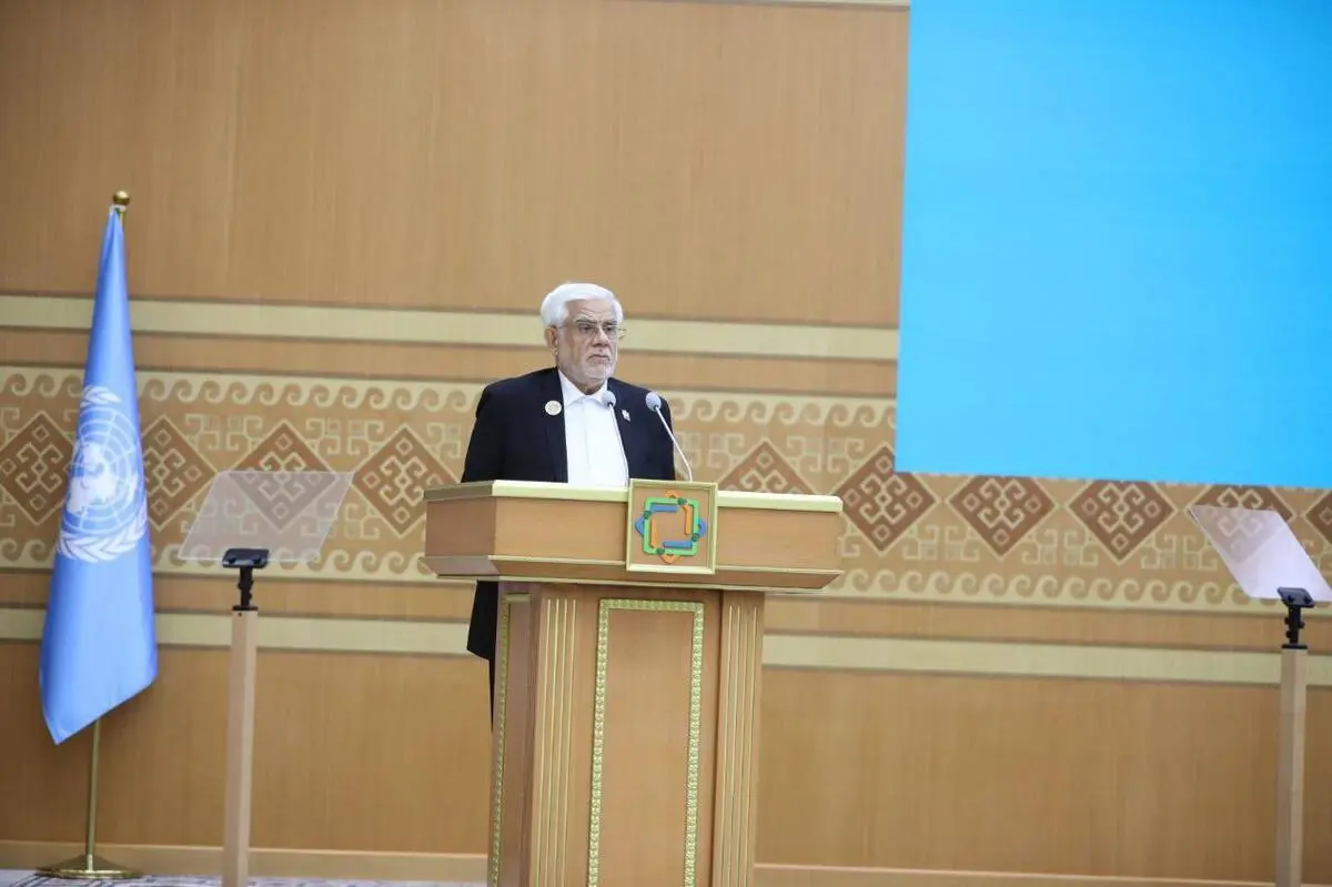 آمریکا با حمایت از رژیم صهیونیستی میز مذاکره را نابود کرد/ دیدگاه جمهوری اسلامی ایران نسبت به مقوله مواصلات منطقه‌ای و بین‌المللی مبتنی بر تعامل و مشارکت و پرهیز از هرگونه رقابت است/ جمهوری اسلامی ایران با توسعه زیرساخت‌های حمل‌ونقل کشور بستر لازم برای 