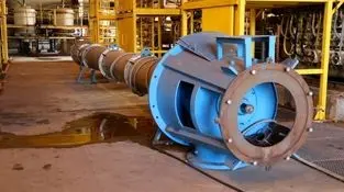 با صرفه‌جویی ارزی ۵۵۰ هزار یورویی و در چارچوب اقدامات استراتژیک انجام شد؛ بومی‌سازی و بهره‌برداری از پمپ عمودی آب دریا در فولاد هرمزگان