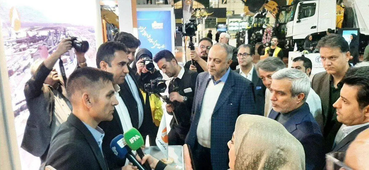 حضور شرکت آلومینای ایران در پانزدهمین نمایشگاه تخصصی معدن و صنایع معدنی اصفهان