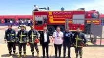 میدکو در المپیاد آتش‌نشانان معادن و صنایع معدنی ایمیدرو درخشید