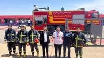میدکو در المپیاد آتش‌نشانان معادن و صنایع معدنی ایمیدرو درخشید