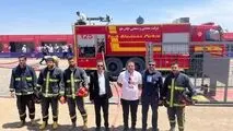 میدکو در المپیاد آتش‌نشانان معادن و صنایع معدنی ایمیدرو درخشید