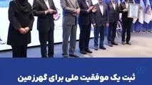ثبت یک موفقیت ملی برای گهرزمین با دریافت تندیس بلورین تعالی سازمانی*