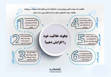 چگونه خلاقیت خود را افزایش دهیم