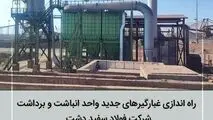 مدیر تکنولوژی و توسعه شرکت فولاد سفیددشت خاطرنشان کرد: از دیگر پروژه های مهم زیست محیطی 