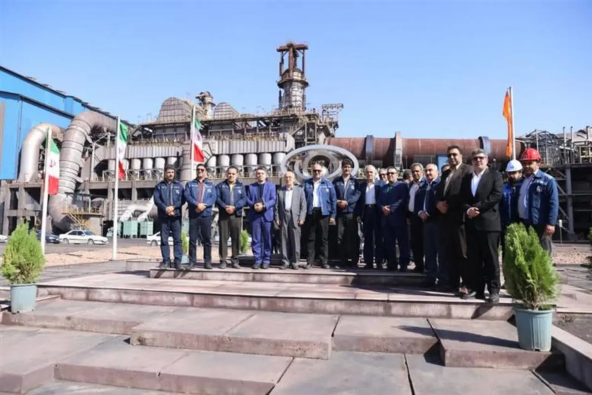 بازدید مدیرعامل صندوق بازنشستگی فولاد از پروژه های شرکت سنگ آهن مرکزی ایران 

