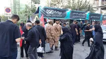 از حضور رییس کل بیمه مرکزی در موکب بیمه دی تا خدمت بی تکلف  مدیرعامل به زائران