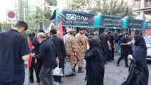 از حضور رییس کل بیمه مرکزی در موکب بیمه دی تا خدمت بی تکلف  مدیرعامل به زائران