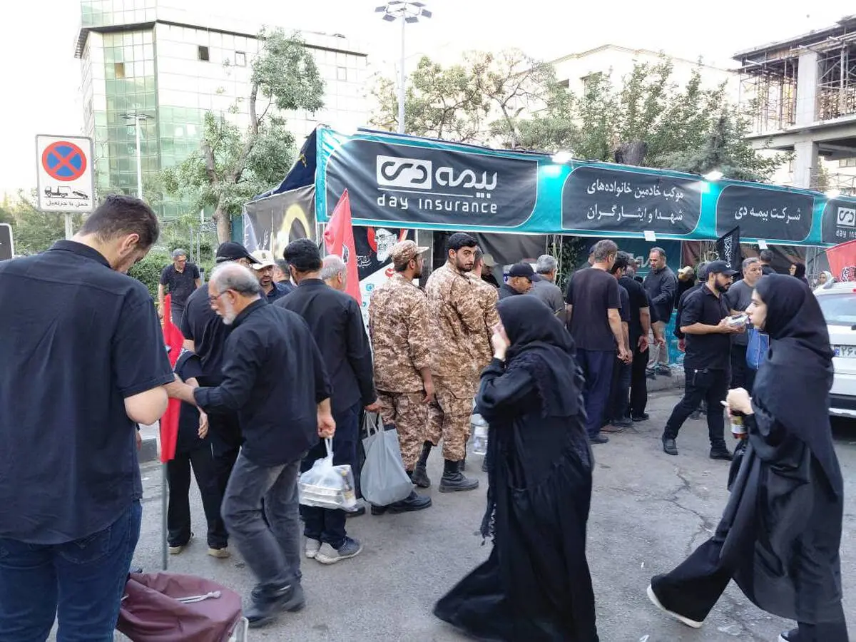 از حضور رییس کل بیمه مرکزی در موکب بیمه دی تا خدمت بی تکلف  مدیرعامل به زائران