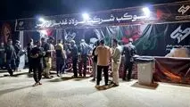 خدمت بی‌وقفه شرکت فولاد غدیر نی‌ریز در مسیر وداع امام شهید