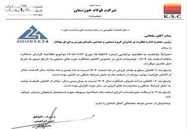 شفاف سازی «فخور» در خصوص کاهش عملکرد

