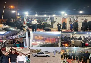 *خدمت‌رسانی شبانه‌روزی موکب بیمه ایران در مسیر زائران حسینی*