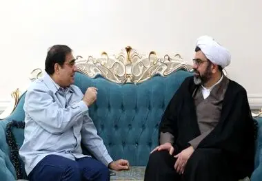 دیدار نماینده منتخب خبرگان رهبری خوزستان با قائم‌مقام مدیرعامل در امور ستادی و مسوولیت‌های اجتماعی شرکت فولاد خوزستان