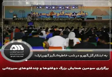 برگزاری سومین همایش بزرگ دوقلوها و چندقلوهای سیرجانی