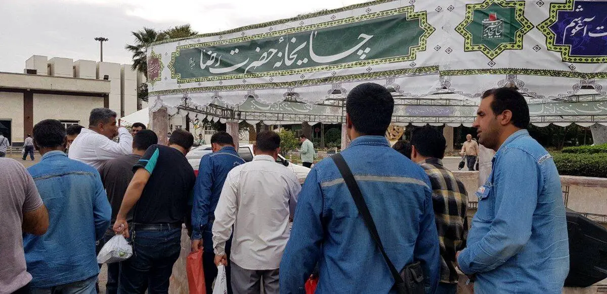 موکب و چایخانه‌ی حضرت رضا (ع)