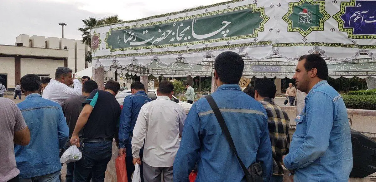 موکب و چایخانه‌ی حضرت رضا (ع)