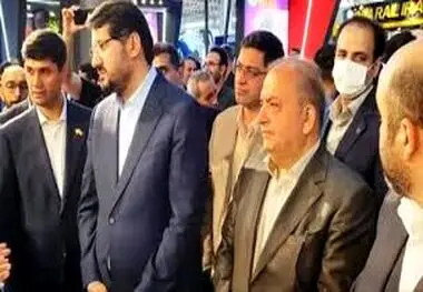 درخشش ریل ذوب آهن اصفهان در یازدهمین نمایشگاه بین المللی حمل و نقل ریلی