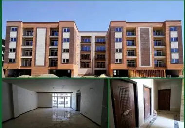 مراحل پایانی احداث پروژه مشارکتی مسکونی 128 واحدی بهارستان توسط شرکت عمران