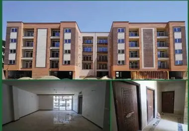 مراحل پایانی احداث پروژه مشارکتی مسکونی 128 واحدی بهارستان توسط شرکت عمران