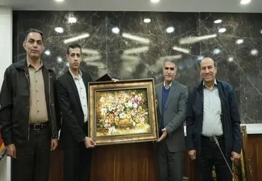 تودیع و معارفه مدیر کارخانه گندله‌سازی مجتمع صنعتی چادرملو

