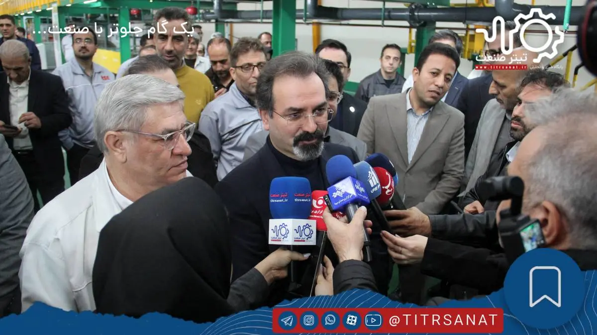 کلنگ‌زنی و بهره‌برداری سه پروژه راهبردی در ایران‌یاسا: جهش تولید تایر با فناوری جهانی