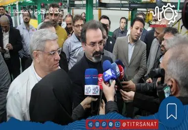 کلنگ‌زنی و بهره‌برداری سه پروژه راهبردی در ایران‌یاسا: جهش تولید تایر با فناوری جهانی