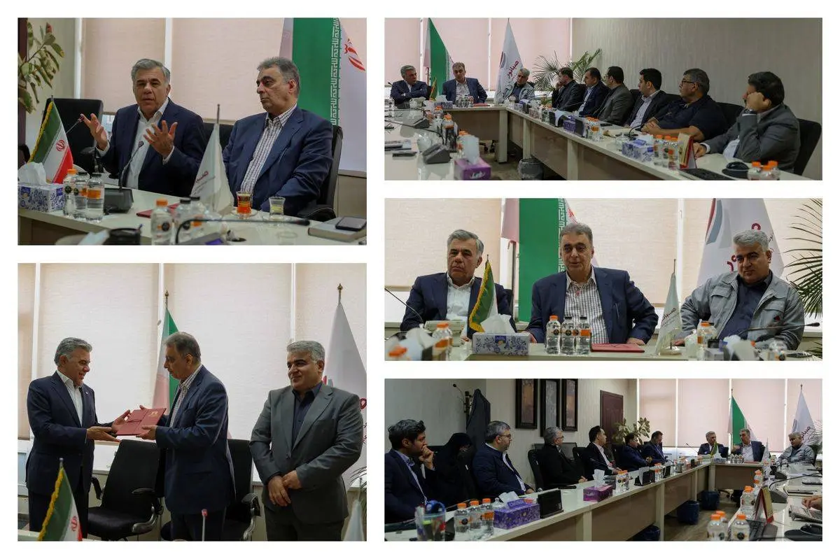 تأکید بر تداوم مسیر توسعه و تکمیل طرح‌های راهبردی در مراسم تودیع و معارفه مدیرعامل صبانور