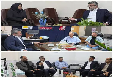 مدیر روابط عمومی و امور بین‌ الملل فولاد غدیر نی‌ریز در دیدار با جمعی از اصحاب رسانه شهرستان نی‌ریز

