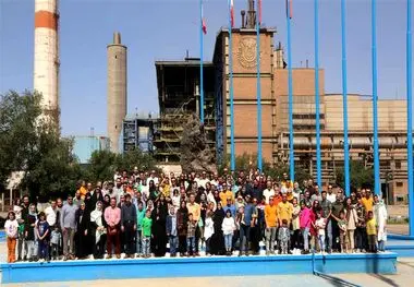 برگزاری نهمین برنامه بازدید خانواده های کارکنان از ذوب آهن اصفهان