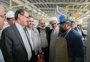 بازدید رئیس سازمان بازرسی کل کشور از مدرن‌ترین کارخانه آلومینیوم ایران