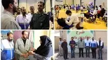 بازدید مشاور مدیر عامل و مدیر گروه روابط عمومی شرکت مس از هفتمین اردوی جهادی شرکت مس در شهرستان بم