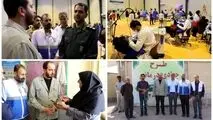 بازدید مشاور مدیر عامل و مدیر گروه روابط عمومی شرکت مس از هفتمین اردوی جهادی شرکت مس در شهرستان بم