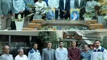 نشست صمیمانه خبرنگاران و فعالان فضای مجازی شهرستان خواف در فولاد سنگان