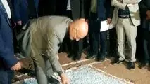 کلنگ زنی سه طرح توسعه ای در مجتمع پتاس خوروبیابانک