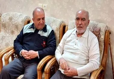 دیدار مدیرعامل با پیشکسوت ذوب آهنی