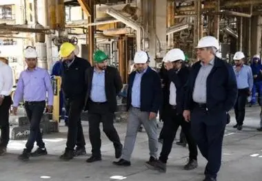 بازدید مدیرعامل جدید از پالایشگاه نفت سپاهان