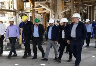 بازدید مدیرعامل جدید از پالایشگاه نفت سپاهان