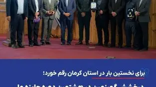 برای نخستین بار در استان کرمان رقم خورد؛
*درخشش گهرزمین در هشتمین دوره جایزه ملی تعالی نگهداشت و مدیریت دارایی‌های فیزیکی ایران