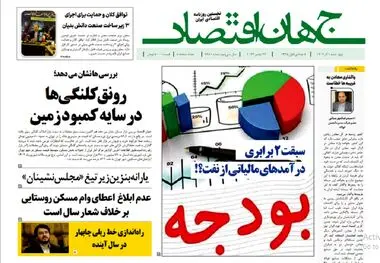 آرشیو روزنامه جهان اقتصاد شماره 8281