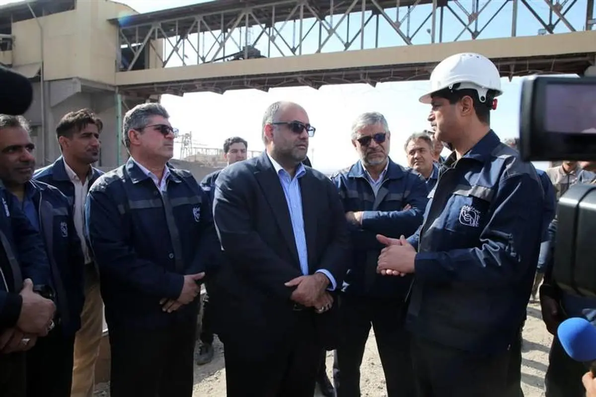 پروژه نرمه گندله آماده بهره‌برداری است