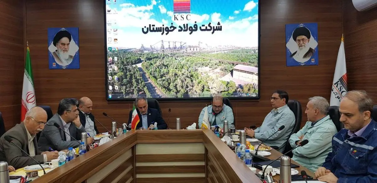 نشست مدیرعامل برق منطقه‌ای استان با مدیرعامل شرکت فولاد خوزستان انجام شد