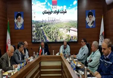 نشست مدیرعامل برق منطقه‌ای استان با مدیرعامل شرکت فولاد خوزستان انجام شد