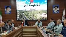 نشست مدیرعامل برق منطقه‌ای استان با مدیرعامل شرکت فولاد خوزستان انجام شد